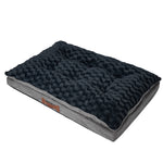Dog Calming Bed Warm Soft Plush Comfy L Grey Large PT1058-L-GY