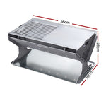 Grillz Fire Pit BBQ Grill Steel FPIT-BBQ-STEEL