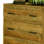 Tallboy with 4 Storage Drawers in Wooden Light Brown Colour V43-TBY-WDS