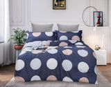 Circles Queen Size Quilt/Duvet Cover Set V493-MQ-431