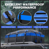 X-BULL Waterproof Car Roof Cargo Bag 595L Top Rack Carrier Luggage Storage Cube V211-AUEB-CRB002V