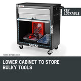 BULLET 8 Drawer Tool Box Cabinet Chest Storage Toolbox Garage Organiser Set V219-TOLBOXBULA8BS