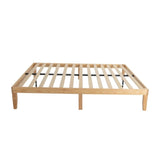 Warm Wooden Natural Bed Base Frame – Double V264-STB-108P-NTR-DL-1