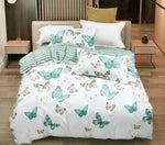 Fleur Butterfly Super King Size Quilt/Duvet Cover Set V493-MSK-443