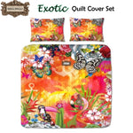 Melli Mello Exotic Quilt Cover Set Queen V442-INT-QUILTCS-EXOTIC-MULTI-QS