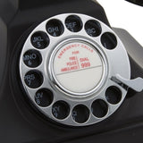 GPO RETRO GPO 200 ROTARY TELEPHONE - BLACK V177-IW-GPO-200