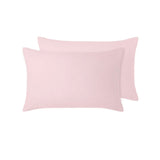 Vintage Design Homewares 100% Linen Pair of Standard Pillowcases Blush 48 x 73 cm V442-HIN-PILLOWC-LINEN-BLUSH-ST