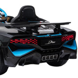 Licensed Bugatti Divo Kids Electric Ride On Car - Black CAR-BGT-338-BK