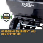 PLANTCRAFT 250kg Poly Pull Dump Cart Garden Hand Trailer Wagon Lawn Wheelbarrow V219-MOWCRTROSAPD2