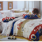 310TC Urban City Cotton Printed Quilt Cover Set Single V442-ABR-QUILTCS-URBANCITY-MULTI-SB