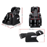 Livemor Massage Chair Electric Recliner 22 Nodes Massager Belmue MASCHR-CLA-BK