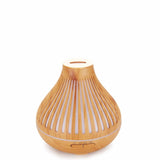 Essential Oil Aroma Diffuser and Remote - 500ml Flat Top Wood Mist Humidifier V238-SUPDZ-39913537699920