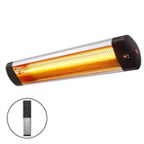 Devanti Electric Strip Heater Radiant Heaters 3000W RHP-3000W-BK