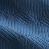 Ardor Maxwell Navy Embossed Vintage Washed Quilt Cover Set King V442-INT-QUILTCS-MAXWELL-NAVY-KI