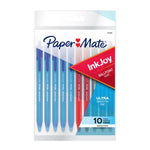 PAPER MATE InkJ Ball Pen 100RT Bus Pack of 10 Box of 12 V177-D-PM2115386