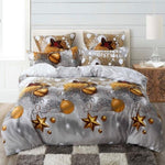 Christmas Gift Super King Size Quilt/Duvet Cover Set V493-MSK-387