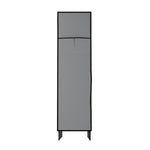 Artiss Large Portable Clothes Closet Wardrobe with Shelf Grey DIY-WR-175-GY