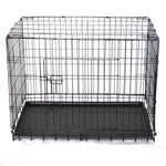 YES4PETS 42' Collapsible Metal Dog Cat Puppy Rabbit Puppy Crate Cage V278-CR42