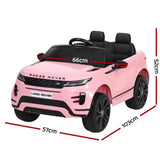 Kids Electric Ride On Car Land Rover Licensed Toy Cars Remote 12V Battery Pink RCAR-EVOQUE-LS-PK