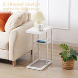 Bedside Table with Power - Chic Look, White V178-100039