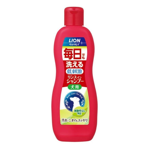 [6-PACK] Lion Japan Pet Clean Rinse In Shampoo Washable For Your Dog 330ml V229-4903351001787
