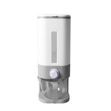 TOQUE Cereal Dispenser Auto Grain Case Storage Box Food Rice Container 12L Grey AB0403-GY