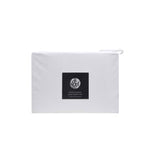 Accessorize White Piped Hotel Deluxe Cotton Sheet Set Super King V442-HIN-SHEETS-HOTELPIPED-WHITE-SK