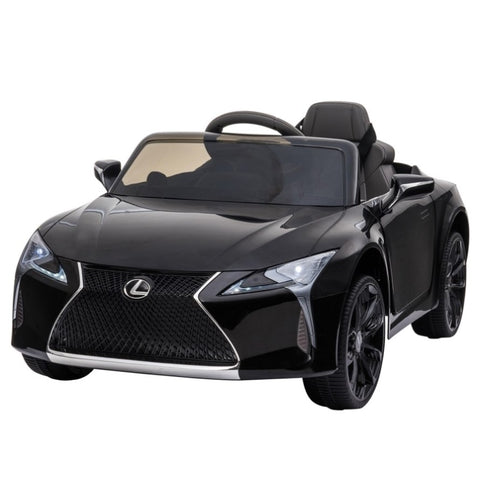 Licensed Lexus LC 500 Kids Electric Ride On Car - Black CAR-LEX-1618-BK