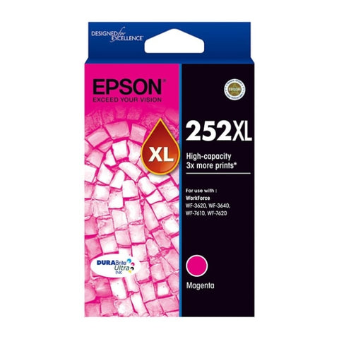 EPSON 252XL Magenta Ink Cartridge V177-D-E252MXL