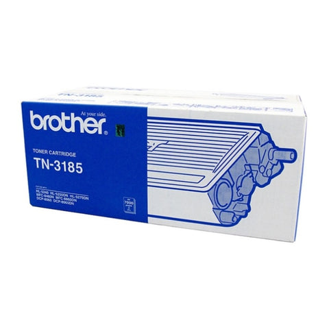 Brother TN-3185 Mono Laser Toner- High Yield- MFC-8460N/8860DN, HL-5240/5250DN/5270DN- up to 7000 V177-D-BN3185