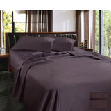 Ramesses 1450TC Egyptian Cotton Sateen Sheet Set Eggplant Queen V442-KIT-SHEETS-1450TCEGYPTIANCOTTON-EGGPLANT-QS