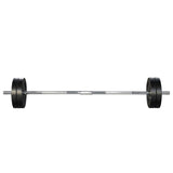 Everfit 48kg Barbell Set Weight Plates Bar Lifting Bench 168cm FIT-K-BB-SET-40KG