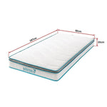 Palermo Single 20cm Memory Foam and Innerspring Hybrid Mattress V63-821931