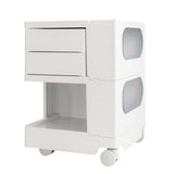 ArtissIn Storage Trolley Bedside Table 3 Tier Cart Boby Replica White AI-PP-TROLLEY-S-WH