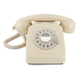 GPO Retro 746 Rotary Telephone - Ivory V398-GPO-ROTY-IVY