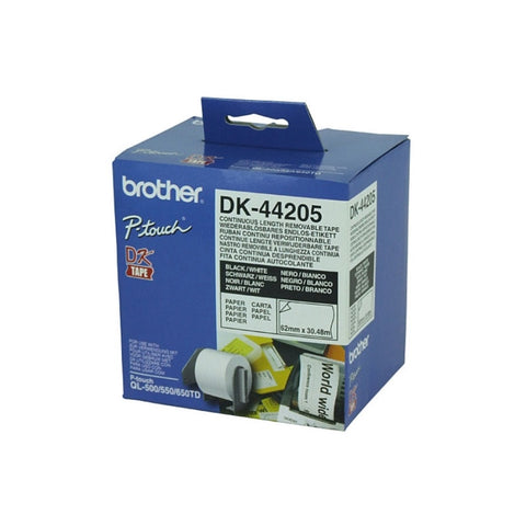 BROTHER DK44205 White Roll V177-D-BDK44205
