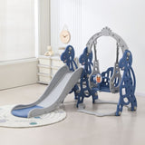 GOMINIMO Kids Slide and Swing Set with Basketball Hoop GO-KS-103-TF V227-3720871001111
