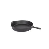 Non-stick Frying Pan Cast Iron Steak Skillet Round BBQ Grill Cookware 30cm V63-841641