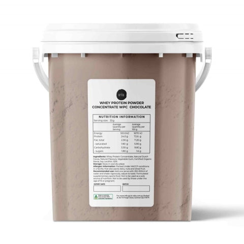 500g Whey Protein Powder Concentrate - Chocolate Shake WPC Supplement Bucket V238-SUPDZ-40163167305808