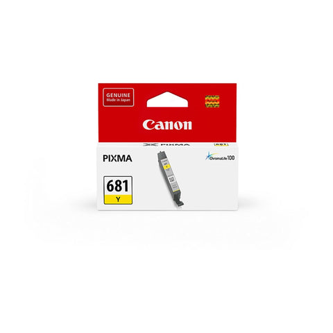 CANON CLI681 Yellow Ink Cartridge V177-D-CI681Y