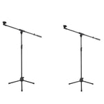 Stage Stands Tripod Mic Stand with Boom 2-Pack V63-840211