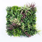 YES4HOMES 4 Artificial Plant Wall Grass Panels Vertical Garden Foliage Tile Fence 50X50 CM V278-4-X-CCGK002-A-THALLO