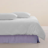 Vintage Design Homewares Lilac French Linen Valance Queen V442-HIN-VALANCE-FRENCHLINEN-LILAC-QS