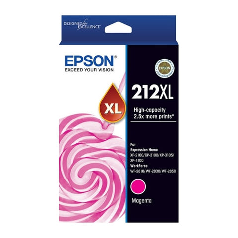 EPSON 212XL Magenta Ink Cartridge V177-D-E212MXL