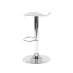 Artiss 4x Bar Stools Leather Gas Lift Chair White BA-K-1001-WHX4