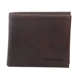Pierre Cardin Mens Wallet Tri Fold Leather w/ RFID Protection - Chocolate V563-PC-8781-CHOCOLATE