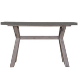 Stony 130cm Hall Entrance Console Table with Concrete Top - Grey V315-V-CHAR-028