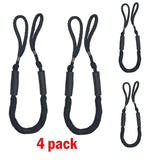 4 Pack Marine Bungee Dock Line Boat Mooring Rope Anchor Cord Stretch V63-840231