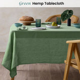 Vintage Design Homewares Mist French Linen Tablecloth 130cm x 180cm V442-HIN-TABLEC-LINEN180CM-MIST-RE