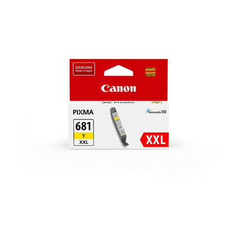 CANON CLI681XXL Yellow Ink Cartridge V177-D-CI681XXLY